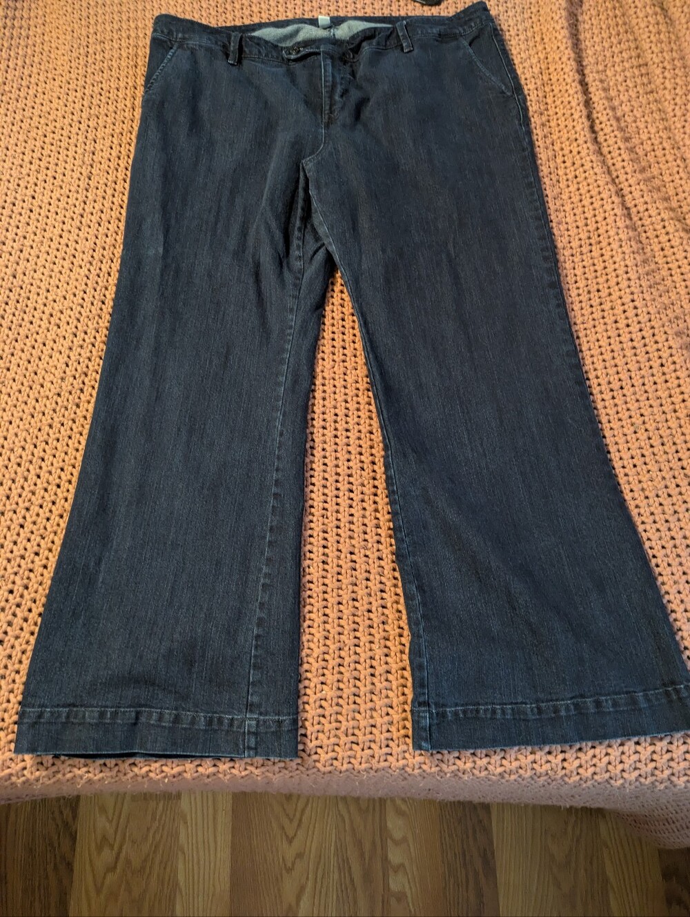 Dark Wash Wide Leg Jeans